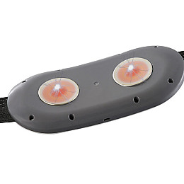 Масажний пояс RIAS MG-18 для м'язів живота 3W White (3_04641)