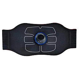 Пояс-міостимулятор для преса RIAS EQ-66 W24 Black (3_04656)