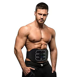 Пояс-міостимулятор для преса RIAS EQ-66 W24 Black (3_04656)