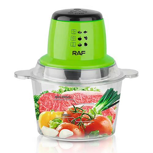 Блендер-чоппер RAF R.7039 2L 600W Green