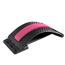 Массажер тренажер мостик Торос-Груп для спины и позвоночника Magic Back Support Pink (16009-hbr)