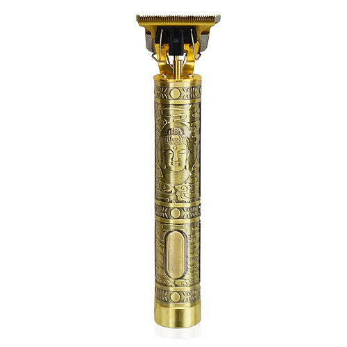 Триммер акумуляторний для бороди та волосся Maxtop M98 5W Gold