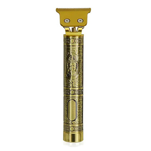 Триммер акумуляторний для бороди та волосся Maxtop M98 5W Gold
