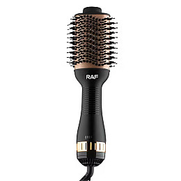 Фен-расчіска для укладки волосся RAF R.420 1000W Black