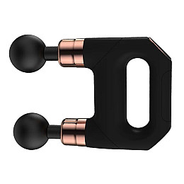 Ручний масажер для м'язів Massage Gun SL-821 4 пари насадок 25W Чорний (3_04805)