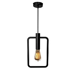 Cветильник подвесной MSK Electric Asket под лампу Е27 NL 2033 BK черный