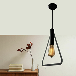 Cветильник подвесной MSK Electric Asket под лампу Е27 NL 2733 BK черный