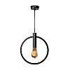 Cветильник подвесной MSK Electric Asket под лампу Е27 NL 3033 BK черный