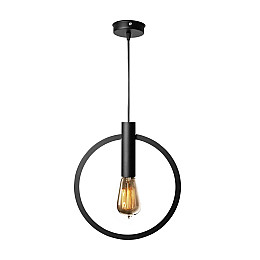 Cветильник подвесной MSK Electric Asket под лампу Е27 NL 3033 BK черный