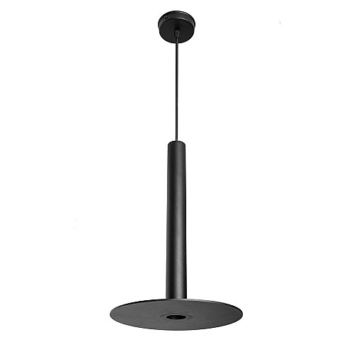 Светильник підвісний в стилі лофт MSK Electric Disk під лампу Е14 NL 26501 BK