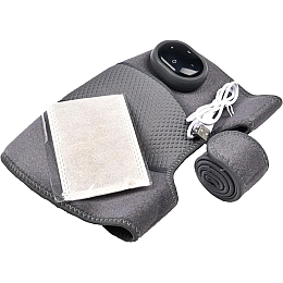 Масажер для колінного та плечового суглоба RIAS Elite Supretto з інфрачервоним підігрівом Black