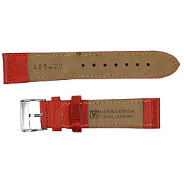 Ремешок для часов Mykhail Ikhtyar 20 мм Терракотовый (S409-20S terracotta)