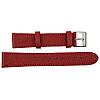 Ремешок для часов из кожи Mykhail Ikhtyar 18 мм Красный (S709-18-1S red)
