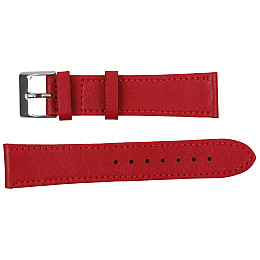 Ремешок для часов из кожи Mykhail Ikhtyar 20 мм Красный (S709-20S red)