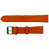 Ремешок для часов из кожи Mykhail Ikhtyar 18 мм Оранжевый (S409-18S orange)