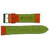 Ремешок для часов из кожи Mykhail Ikhtyar 22 мм Оранжевый (S418-22S orange)