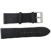 Ремешок для годинників з шкіри Mykhail Ikhtyar 24 мм Чорний (S629-24S black)