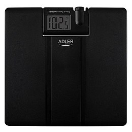 Напольные весы электронные Adler AD 8182 до 180 кг с проектором Black