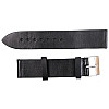 Ремешок для часов из кожи Mykhail Ikhtyar 20 мм Черный (S639-20S black)