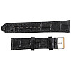 Ремешок для часов из кожи Mykhail Ikhtyar 20 мм Черный (S529-20S black)