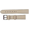 Ремешок для часов из кожи Mykhail Ikhtyar 18 мм Бежевый (S148-18S beige)