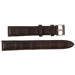 Ремешок для часов из кожи Mykhail Ikhtyar 18 мм Коричневый (S548-18S brown)