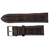 Ремешок для часов из кожи Mykhail Ikhtyar 24 мм Коричневый (S508-24S brown)