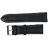 Ремешок для годинників Mykhail Ikhtyar з шкіри 24 мм Чорний (S659-24S black)