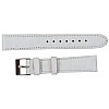 Ремешок для часов Mykhail Ikhtyar из кожи 18 мм Белый (S001-18S white)