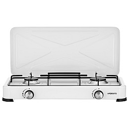 Газова плита настільна Ardesto GTC-NS2012W 2 конфорки біла