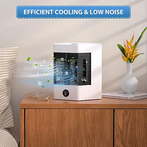 Портативный настольный мини кондиционер-увлажнитель Arctic Air 5 Ultra Pro White (16519-hbr)