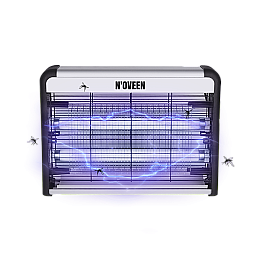 Уничтожитель комах Noveen IKN220 Economic 20 Вт 40х10х30 см Чорно-білий