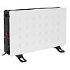 Конвектор Noveen CH8000 LCD SMART 600х375х100 мм Бело-черный