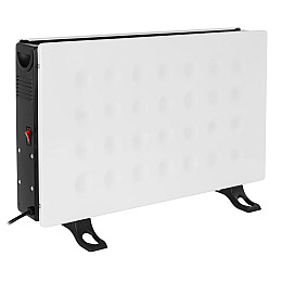 Конвектор Noveen CH8000 LCD SMART 600х375х100 мм Біло-чорний