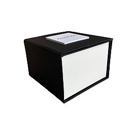 Подарункова упаковка-коробка для годинників Pаndоrа Україна ТД Чорний 90х90х60 мм