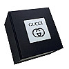 Подарочная упаковка-коробка для часов Gucci черный 90х90х60 мм