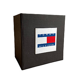Подарочная упаковка-коробка для часов Tommy Hilfiger Украина ТД Черный 90х90х60 мм