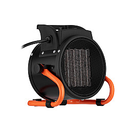 Теплова пушка електрична для дому 2E Ceramic AHC2000 2кВт 20 м.кв чорна