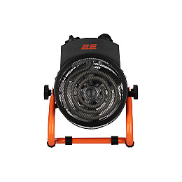 Електричний тепловий вентилятор для дому 2E Stainless AHT2000 2 кВт 20 м.кв чорний