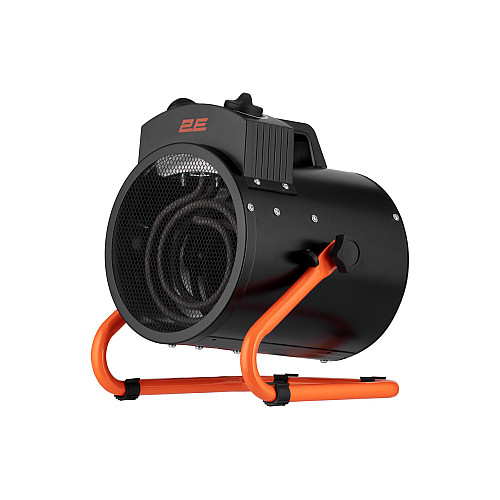 Теплопушка електрична для дому 2E Ceramic AHT3000 3 кВт 30 м.кв чорний