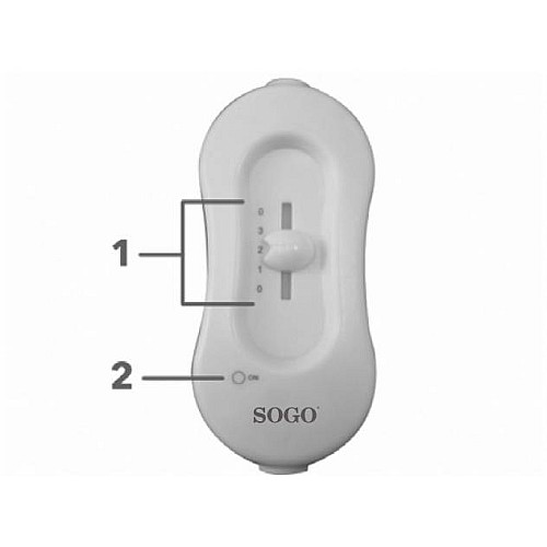 Електрична ковдра Sogo SS-20221 60 Вт 160 x 140 см