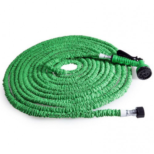 Садовый шланг для полива Magic Hose 37.5 м с распылителем Зеленый (258488)