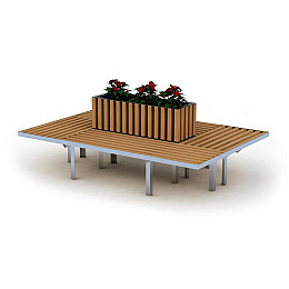 Скам'я GoodsMetall в стилі Loft 1500х1200х800 мм