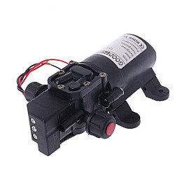 Насос водяной мембранный Good Pumps 12В 72Вт 130psi высокого давления Black