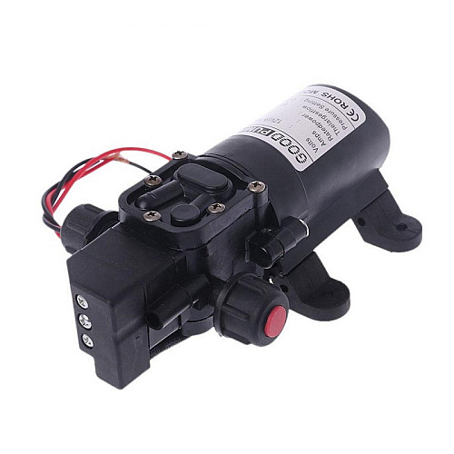 Насос водяний мембранний Good Pumps 12В 72Вт 130psi високого тиску Black