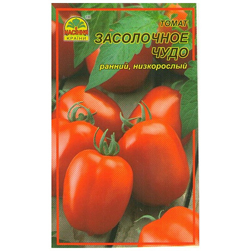 Семена томата Насіння країни Засолочное чудо 30 шт (1137298684)