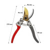 Секатор садовый Lesko V8T-01 200 мм (11209-63398)