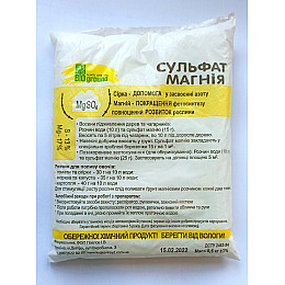 Минеральное удобрение Трейд Квітка Сульфат магния 500 г