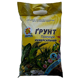 Грунт Трейд Квітка Преміум Універсальний з кокосовим волокном 5 л