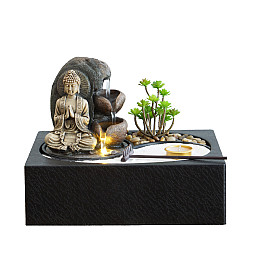 Фонтан декоративний Engard "Budda" 29х21х22 см (FT-11)